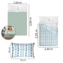 Ver imagem 5 de Jogo de Cama Queen Size 130 Fios Fiori - Rafael (7750)