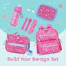 Bentgo Conjunto de Utensílios Infantis de Plástico Rosa - 6