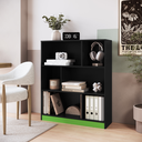 Ver imagem 7 de Estante para Escritório 6 Nichos B25 Emovell:preto e Verde