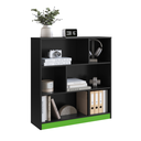 Ver imagem 6 de Estante para Escritório 6 Nichos B25 Emovell:preto e Verde