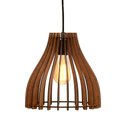 Ver imagem 2 de Pendente Mdf Poptem trio catedral madeira