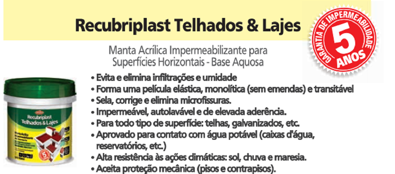 Manta Acrílica Impermeabiliz. Telhados E Lajes 20 Kg:Preto - 4