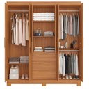 Ver imagem 4 de Guarda-roupa Nt 6030 C-espelho Freijo - Notavel