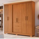 Ver imagem 2 de Guarda-roupa Nt 6030 C-espelho Freijo - Notavel