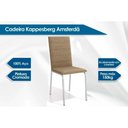 Ver imagem 2 de Kit 6 Cadeiras de Cozinha Amsterdã C091 6 Un Cromada/capuccino - Kappesberg