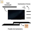Ver imagem 2 de Kit Prateleiras Nicho para Tv Rack Home Suspenso Sala Quarto