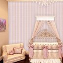 Ver imagem 1 de Papel de Parede Infantil Geometrico Menina
