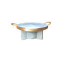 Ver imagem 1 de Conjunto Founde - Grelha 32 Cm com Rechaud em Pedra Sabão