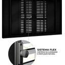 Ver imagem 5 de Janela de Alumínio Veneziana Flex com Grade 4 Folhas Móveis e 2 Fixas 100x150cm Lucasa Eccellente Pr