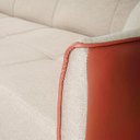 Ver imagem 7 de Sofá Cama Sérvia 2,00m Bege Linho Rústico - King House