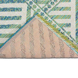 Tapete Para Sala / Área Externa  Sisal Aurora 3 Colorido 2,00x2,50M - Edantex - 4
