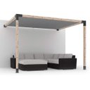 Ver imagem 1 de Pérgola Popsteel Parede Slim