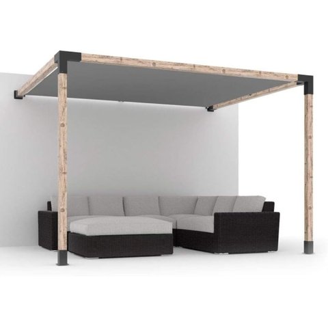 Pérgola Popsteel Parede Slim