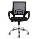 Ver imagem 4 de Kit 2 Cadeiras de Escritório Mesh New Java Secretária Ergonômica Sala de Reunião