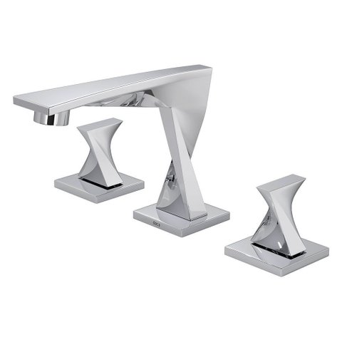 Misturador de Mesa Lavatório Bica Alta Twist 1/2" Cromado - 1877.c96