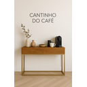 Ver imagem 3 de Aparador Bancada Recepção Cantinho do Café Estilo Industrial:nature