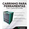 Carrinho Mecânico para Ferramentas CARBOGRAFITE CG-890 em Aço com 7 Gavetas Cód de fáb. 010683810 |  - 3