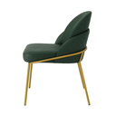 Ver imagem 6 de Cadeira Poltrona Decorativa Nuvem Premium Orgânico:courino Sintético Verde