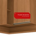 Ver mais imagens de Armário Aéreo de Canto 2 Portas com LED Canela