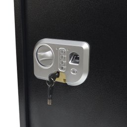 Cofre Digital Eletrônico Biométrico 50x35x30 Grande Senha Chave Pilha Preto Importway IWCFS-006 IWCF - 3