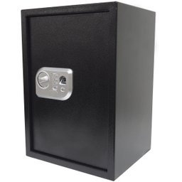 Cofre Digital Eletrônico Biométrico 50x35x30 Grande Senha Chave Pilha Preto Importway IWCFS-006 IWCF - 2