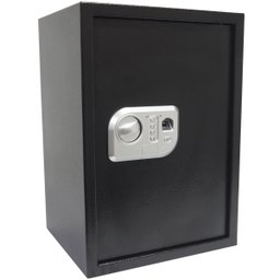 Cofre Digital Eletrônico Biométrico 50x35x30 Grande Senha Chave Pilha Preto Importway IWCFS-006 IWCF - 1