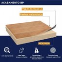 Ver imagem 2 de Mesa de Jantar 4 Lugares 90cm Tampo MDF Pés em Aço Genova Yescasa