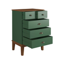 Ver imagem 4 de Cômoda 5 Gavetas Verde
