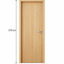 Ver imagem 3 de Folha de Porta Lisa 210x60x3,5cm Gitale Portas