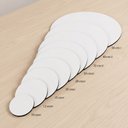 Ver imagem 2 de Cake Board Base para Bolo MDF Redonda Varios Tamanhos Cake Board Confeitaria Boleira Duravel
