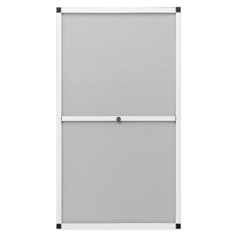 Tela Mosquiteira Regulável - Alumínio - 68,5 a 127 Cm X 60 Cm - Branco