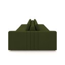 Ver imagem 6 de Sofá Ilha com Encosto e Almofadas Móveis Olimpo 395cm Modulado Linho Verde G45 - Gran Belo
