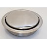 Acabamento Tampa Giratoria para Furo 20cm Em Aco Inox 304 LOJASARAH ACABAMENTO TAMPA GIRATORIA 20cm - 1