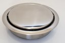 Ver imagem 1 de Acabamento Tampa Giratoria para Furo 20cm Em Aco Inox 304 LOJASARAH ACABAMENTO TAMPA GIRATORIA 20cm