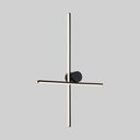 Ver imagem 2 de Arandela Nordecor Nien 40cm+60cm 20w Led Bivolt Preto 3000k Luz Amarela 2936