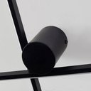 Ver imagem 5 de Arandela Nordecor Nien 40cm+60cm 20w Led Bivolt Preto 3000k Luz Amarela 2936