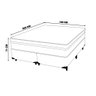 Cama Box Casal Elétrico 158cm Orto Relax Marrom Café - Gran Belo - 2