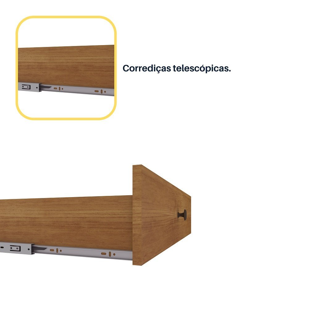 Guarda Roupa Casal 100% Mdf 6 Portas 6 Gavetas Fortuna Tcil Tcil Móveis Guarda Roupa Casal Fortuna 1 - 7