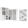 KIT CLOSET MODULAR 3 ALTURAS DIFERENTES 100% MDF M509.B MUNDI MOVEIS - 1