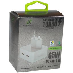 Carregador Turbo Usb-c 4.0a 65w Flex - 1 Carregador Turbo Usb-c 4.0a 65w Flex - 1