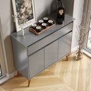 Ver imagem 6 de Aparador Zeus: Cinza