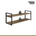 Ver imagem 6 de Prateleira Industrial em Aço e MDF 40cmx40cmx90cm Moderna Yescasa  