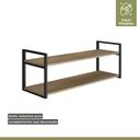 Ver imagem 5 de Prateleira Industrial em Aço e MDF 40cmx40cmx90cm Moderna Yescasa  