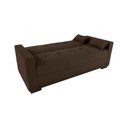 Ver imagem 4 de Sofá Cama 3 Lugares Reclinável Casal Premium 2,03 Larg Lavinia Matrix