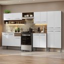 Ver imagem 1 de Armário de Cozinha Completa 293cm Rustic/branco Emilly Madesa 09