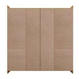 Guarda Roupa Casal 4 Portas 6 Gavetas 1477-96 Araplac - 7