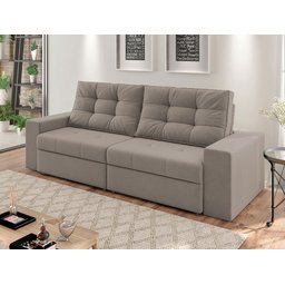 Sofá Milão Plus+ Retrátil Reclinável 2L 2,32m - 1 Sofá Milão Plus+ Retrátil Reclinável 2L 2,32m - 1