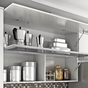 Ver imagem 4 de Armário Cozinha Girassol 7 Portas 2gav Pés Reguláveis Branco