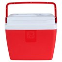 Ver imagem 2 de Caixa Térmica Cooler 12L Com Alça 13 Latas Vermelha Bel