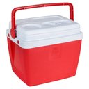 Ver imagem 3 de Caixa Térmica Cooler 12L Com Alça 13 Latas Vermelha Bel